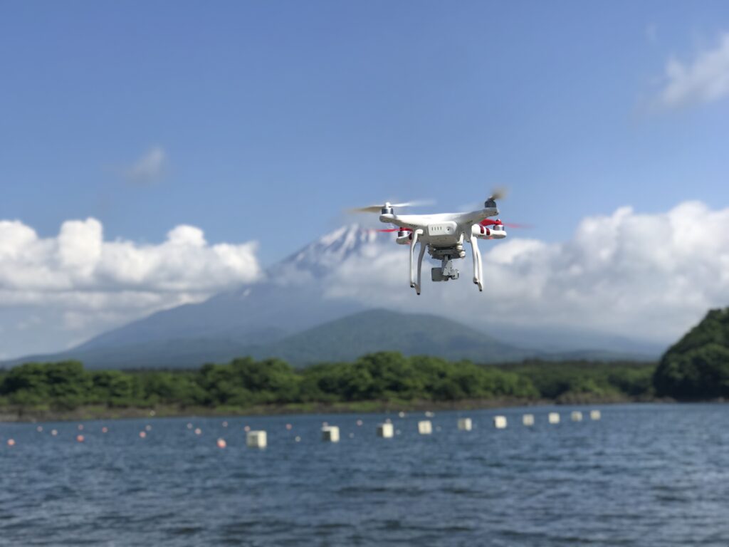 【ドローン空撮】絶景 富士五湖 精進湖